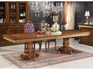 EMPIRE - Rectangular solid wood table by Guerra Vanni - view 2
